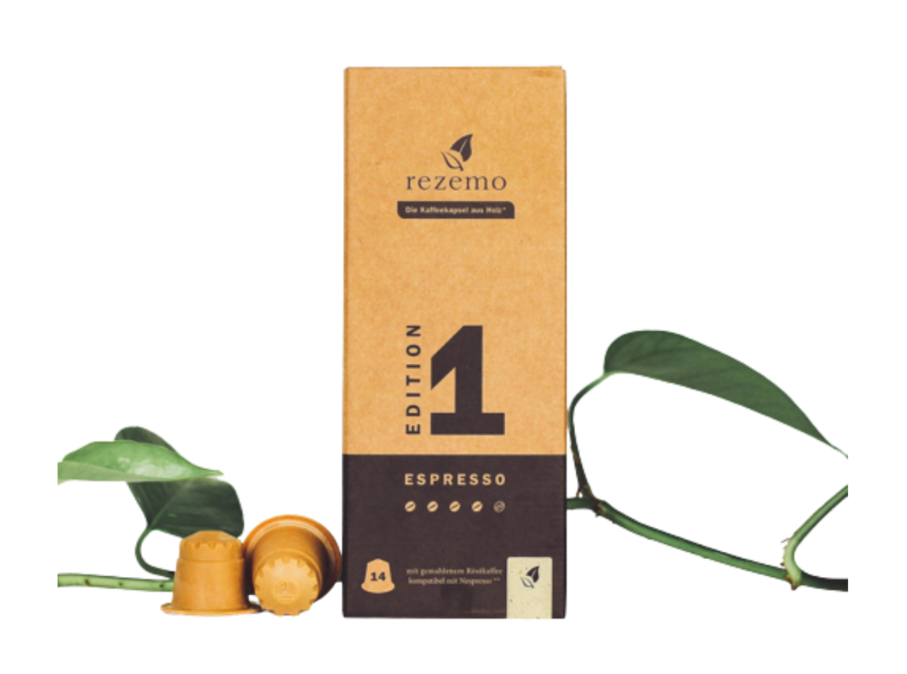 Espresso Edition 1 (14 Kapseln aus Holz)