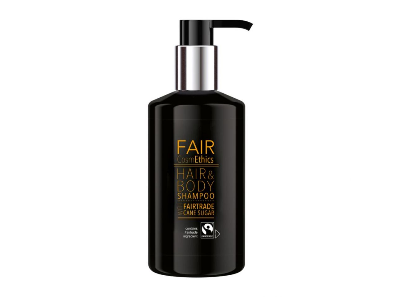 Fair CosmEthics - Haar- und Körpershampoo, Pumpspender zum Nachfüllen, 300ml