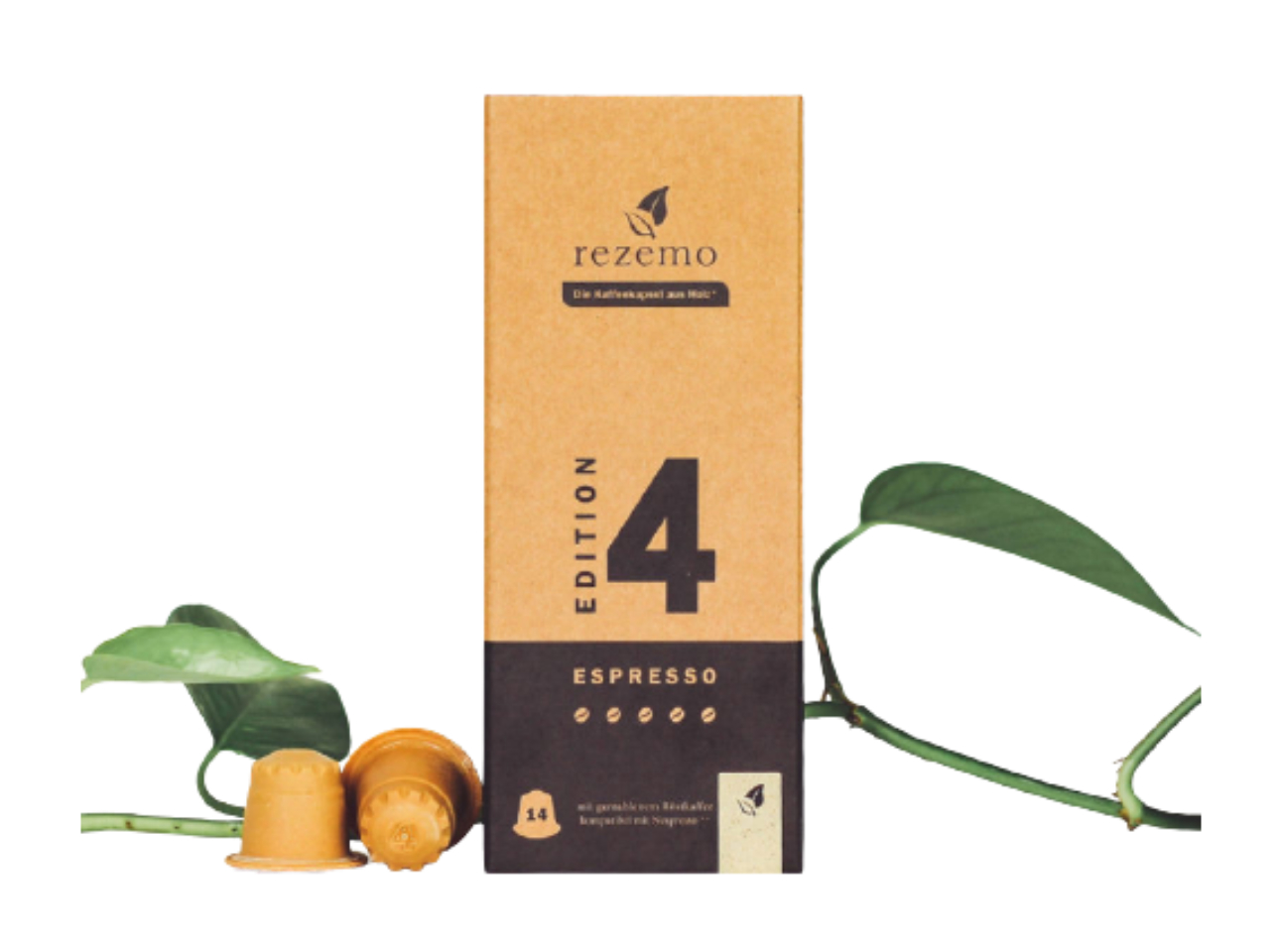 Espresso Edition 4 (14 Kapseln aus Holz)