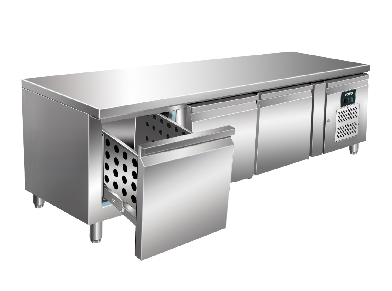 SARO Unterbaukühltisch mit Schubladen Modell UGN 3100 TN-3S