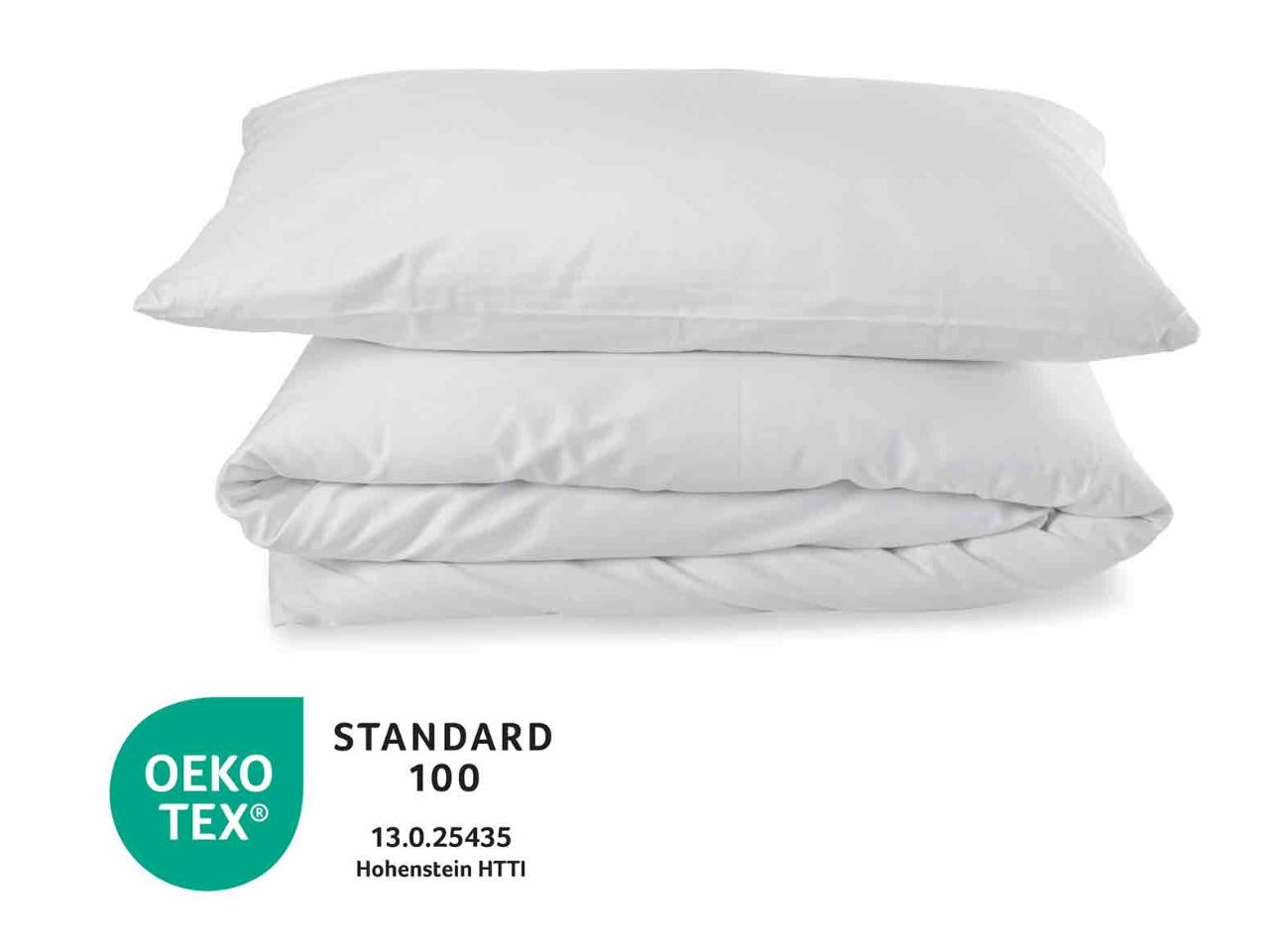 Preiswerte Bettwäsche aus 100% Baumwolle, Leicht-Linon glatt, weiss