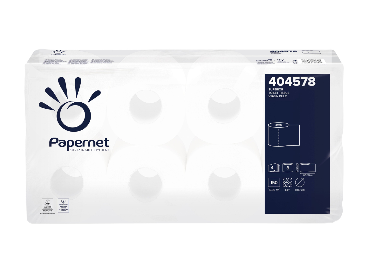 Papernet Superior Toilettenpapier 4-lagig