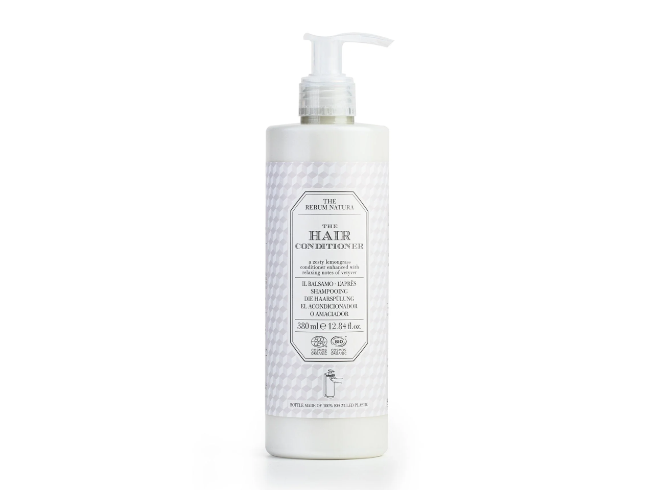 The Rerum Natura Haarspülung - Spenderflasche 380 ml aus recyceltem PET